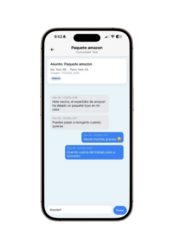 Sistema de mensajería